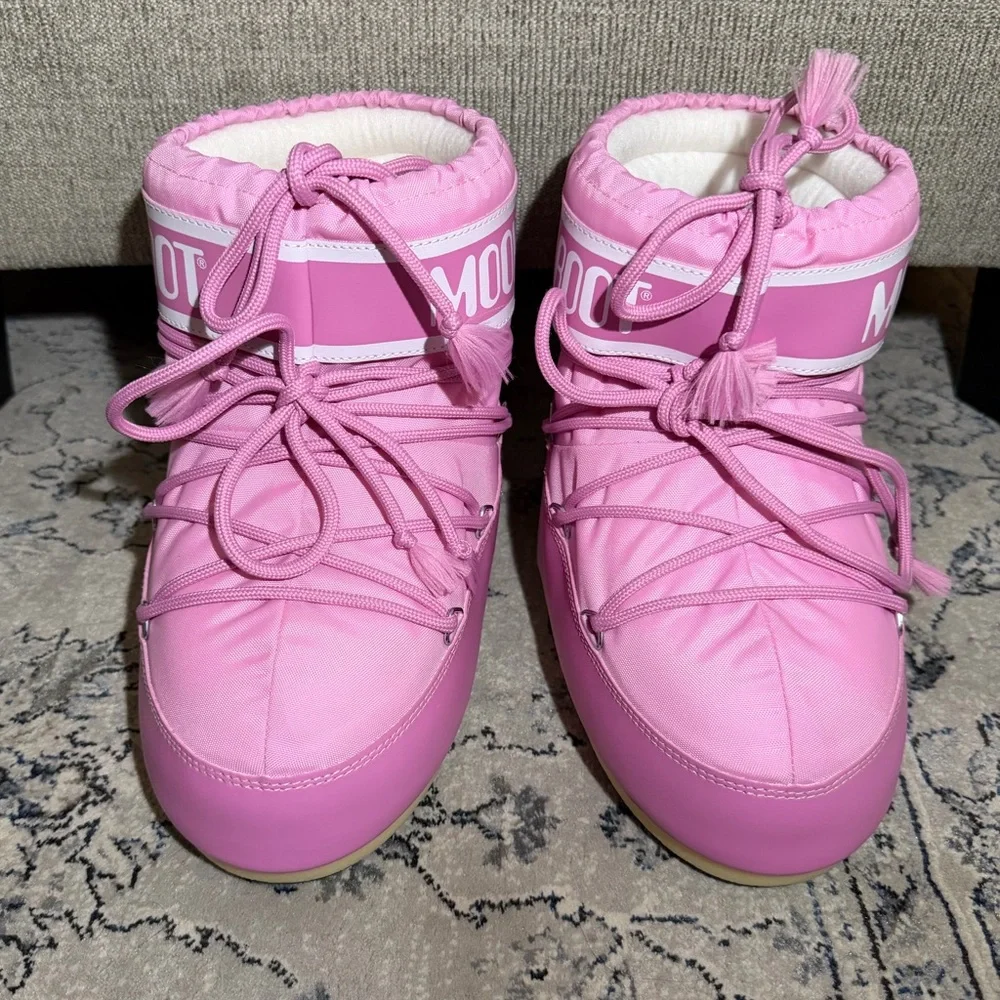 Moon Boot Icon Low Boot Pink